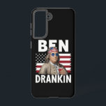 Coque Samsung Galaxy Ben Drankin Beer 4 juillet Drapeau Vintage Drôle a<br><div class="desc">Ben Drankin Beer 4 juillet Drapeau Vintage Drôle amusant</div>