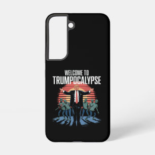 Coque Samsung Galaxy Bienvenue à Trump-ocalypse Drôle Trump Halloween