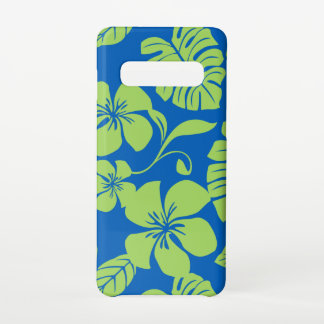 COQUE SAMSUNG GALAXY S10 BIKINI ROSE (BLEU/VERT)