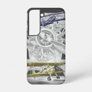 Coque Samsung Galaxy Biplan Stearman
