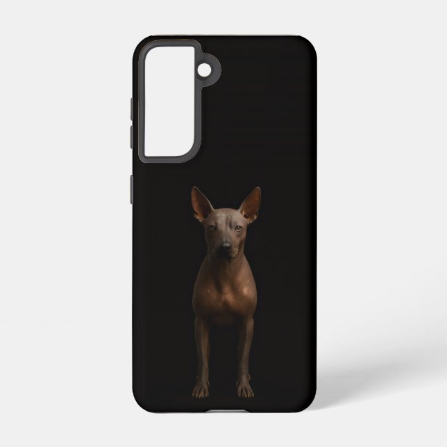 Coque Samsung Galaxy Black 4 Luxe  Galaxy S21 Case, Argentine Pila Dog (Verso)
