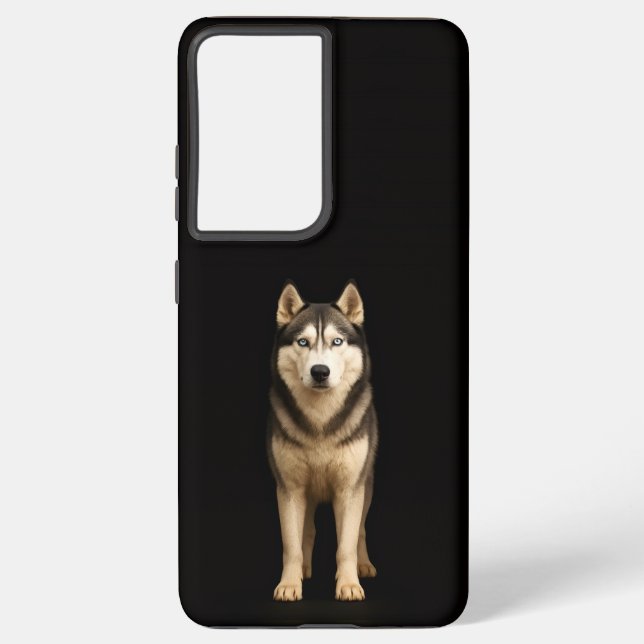 Coque Samsung Galaxy Black 4 Luxe Galaxy S21 Plus, Icy Elite Husky (Verso)