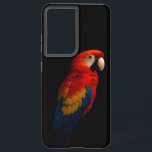 Coque Samsung Galaxy Black 4 Luxe Galaxy S21 Plus, Parrot à écarlate<br><div class="desc">Ajoutez une touche de sophistication exotique à votre technologie quotidienne grâce à notre Black 4 Luxe Samsung Galaxy S21 Plus Coque doté d'un perroquet Scarlet de couleur rayonnante. Conçue avec une attention minutieuse aux détails, cette oeuvre captivante capture la beauté vive d'un perroquet écarlate, ses plumes chatoyantes aux tonalités audacieuses...</div>