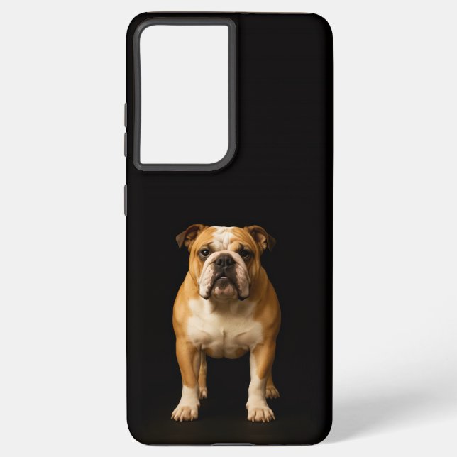 Coque Samsung Galaxy Black 4 Luxe Galaxy S21 Plus, Stamina Bulldog (Verso)