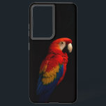 Coque Samsung Galaxy Black 4 Luxe Galaxy S21 Ultra Coque, Parrot écarla<br><div class="desc">Ajoutez une touche d'élégance audacieuse à votre technologie quotidienne avec notre Black 4 Luxe Samsung Galaxy S21 Ultra Coque avec un Parrot Scarlet en couleur éclatante. Conçue avec une attention minutieuse aux détails, cette oeuvre d'art étonnante capture la beauté vivante d'un perroquet écarlate, ses plumes brillant dans des tons riches...</div>
