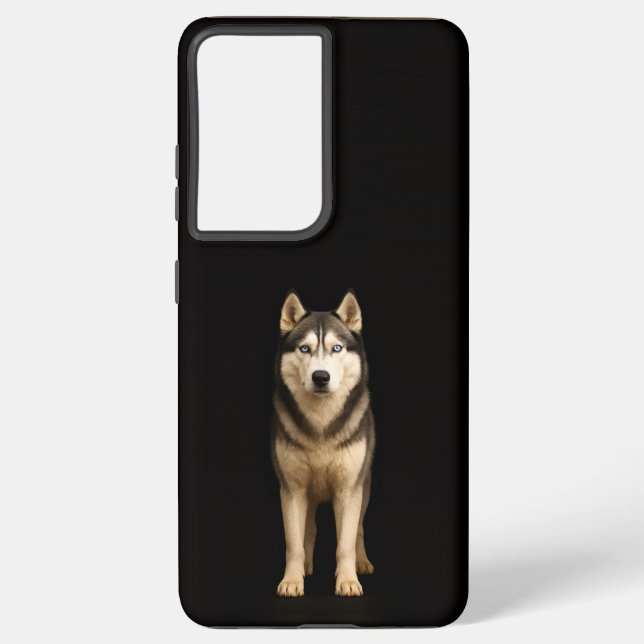 Coque Samsung Galaxy Black 4 Luxe Galaxy S21 Ultra, Icy Elite Husky (Verso)
