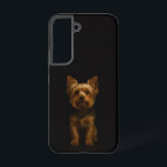 Coque Samsung Galaxy Black 4 Luxe Galaxy S22 Case, Yorkshire Terrier<br><div class="desc">Add a touch of refined elegance and confident small-breed presence to your everyday carry with the Black 4 Luxe Galaxy S22 Case featuring the Yorkshire Terrier, rendered with exceptional realism against the flawlessly uniform deep-black background that defines the Black 4 Luxe identity. The Yorkshire Terrier is presented in a poised,...</div>