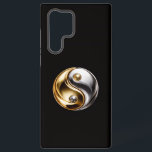 Coque Samsung Galaxy Black 4 Luxe Galaxy S22 Ultra, Harmony Yin Yang<br><div class="desc">Add a sense of perfect balance and refined symbolic presence to your everyday carry with the Black 4 Luxe Galaxy S22 Ultra Case featuring the Harmony Yin Yang, rendered with exceptional precision against the flawlessly uniform deep-black background that defines the Black 4 Luxe identity. The Yin Yang symbol is presented...</div>