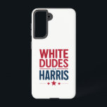 Coque Samsung Galaxy Blancs pour l'élection de Harris Kamala Harris 202<br><div class="desc">Blancs pour l'élection de Harris Kamala Harris 2024</div>