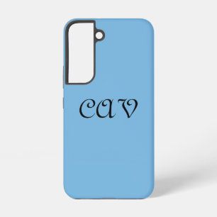 Coque Samsung Galaxy Bleu de Cornflower