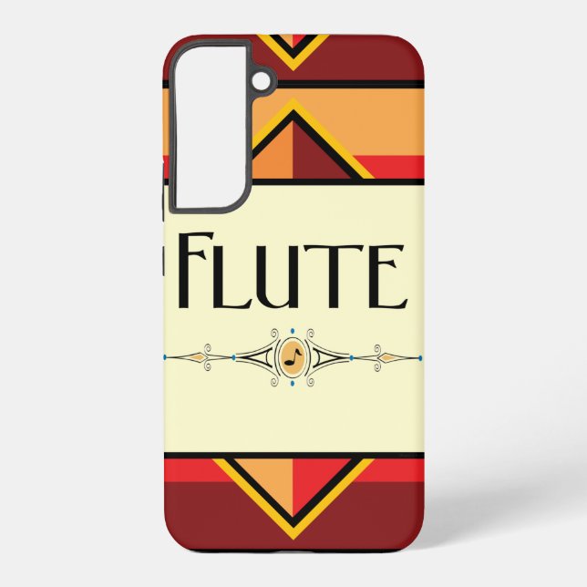 Coque Samsung Galaxy Bloc décoratif flûte (Verso)