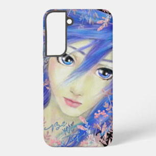 Coque Samsung Galaxy Blues Ont Il Originale Anime Girl