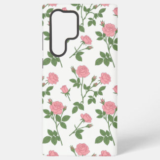 Coque Samsung Galaxy Blush Rose Garden | Pink Rose Floral Samsung Phone