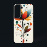 Coque Samsung Galaxy Blush sauvage<br><div class="desc">Les fleurs sauvages fleurissent dans des teintes douces et coralliennes,  évoquant une brise printanière.</div>