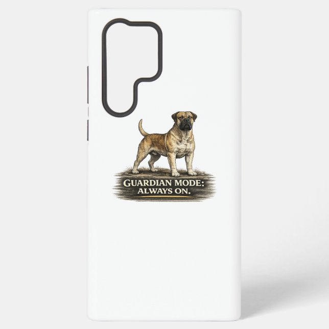 Coque Samsung Galaxy Boerboel – Mode Gardien Toujours Activé (Verso)