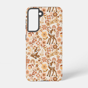 Coque Samsung Galaxy Boeuf mignon cerf modèle floral