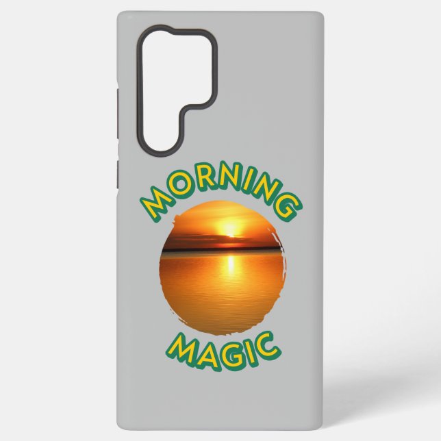 Coque Samsung Galaxy Boîtes de téléphone Samsung Magic Morning (Verso)