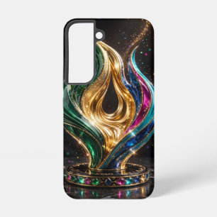 Coque Samsung Galaxy Boîtier de luxe Jewel Flame Gemstone