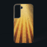Coque Samsung Galaxy Boîtier de téléphone à poutre dorée<br><div class="desc">Les rayons dorés descendent en cascade dans un puissant faisceau de lumière,  symbolisant l'illumination et l'énergie divine.</div>