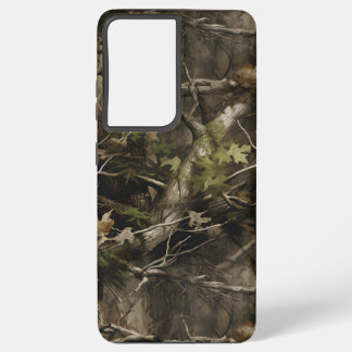 Coque Samsung Galaxy Boîtier de téléphone Camouflage en Arbre réel