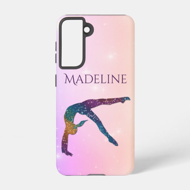 Coque Samsung Galaxy Boîtier de téléphone cellulaire Gymnastique avec n (Verso)