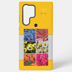 Coque Samsung Galaxy Boîtier de téléphone cellulaire photo et monogramm