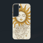 Coque Samsung Galaxy Boîtier de téléphone Ethereal Solaire Queen<br><div class="desc">Une figure de déesse solaire avec un halo brillant rayonne de chaleur et de présence céleste dans cette pièce magique d'inspiration solaire.</div>