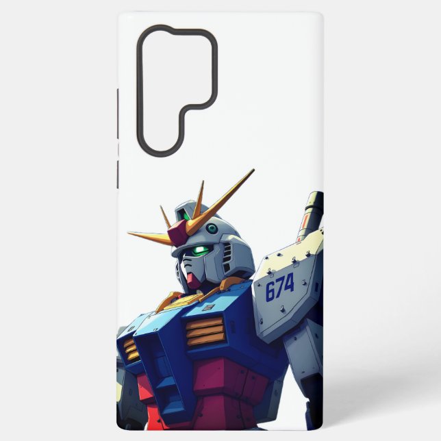 Coque Samsung Galaxy Boîtier de téléphone portable Gundam robot (Verso)