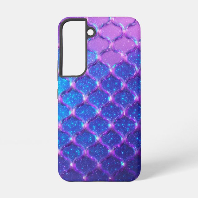 Coque Samsung Galaxy Boîtier de téléphonie Mermaid Gradient et Starry S (Verso)