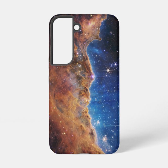 Coque Samsung Galaxy Boîtier Samsung personnalisable "Cosmic Cliffs" (Verso)