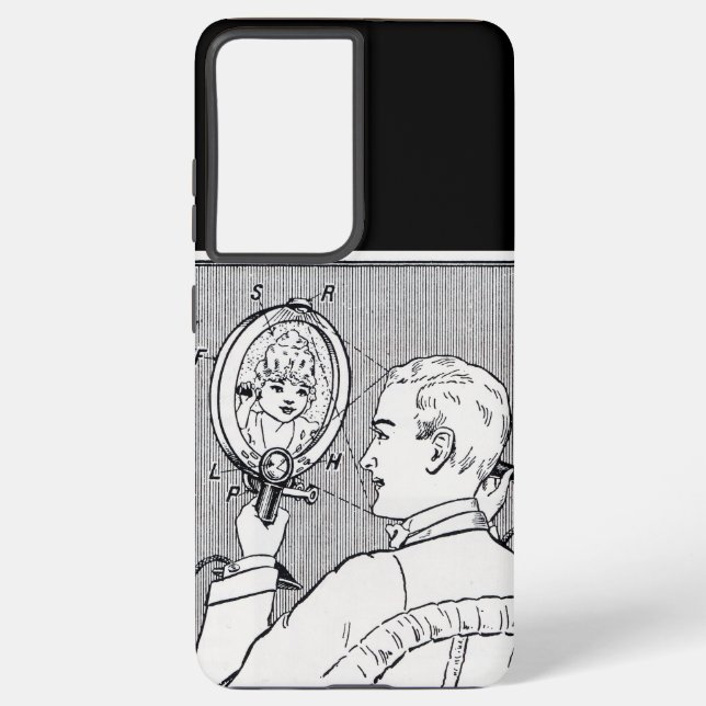 Coque Samsung Galaxy Boîtier téléphonique antique personnalisé (Verso)