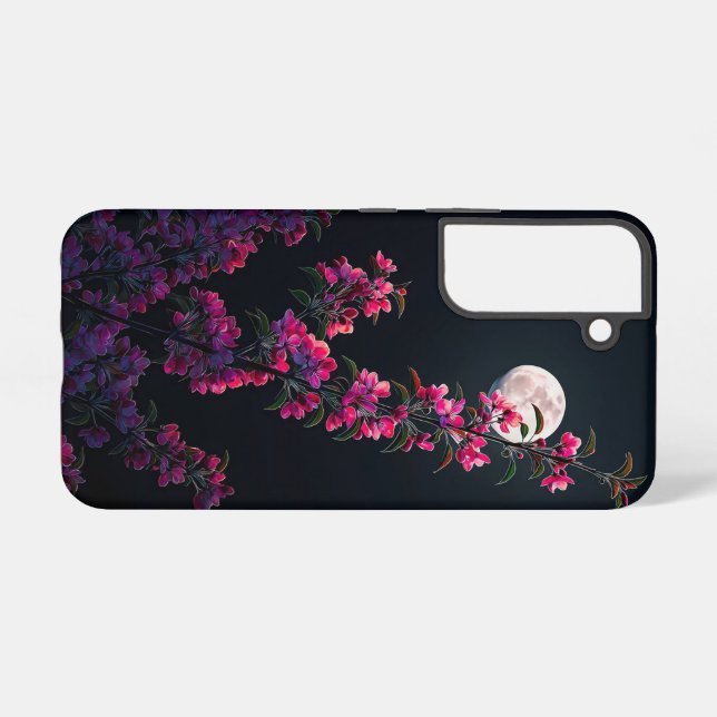 Coque Samsung Galaxy "Boîtier téléphonique Blooming Blossom" 🌸 📱 (Verso Horizontal)