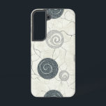 Coque Samsung Galaxy Boîtier téléphonique de la géométrie de la balance<br><div class="desc">Les spirales dans un motif harmonieux créent un rythme visuel de calme et d'ordre. Un design minimaliste et apaisant,  avec une touche contemporaine.</div>