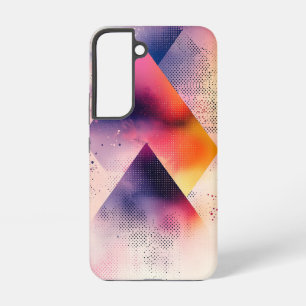 Coque Samsung Galaxy Boîtier téléphonique de la géométrie néon