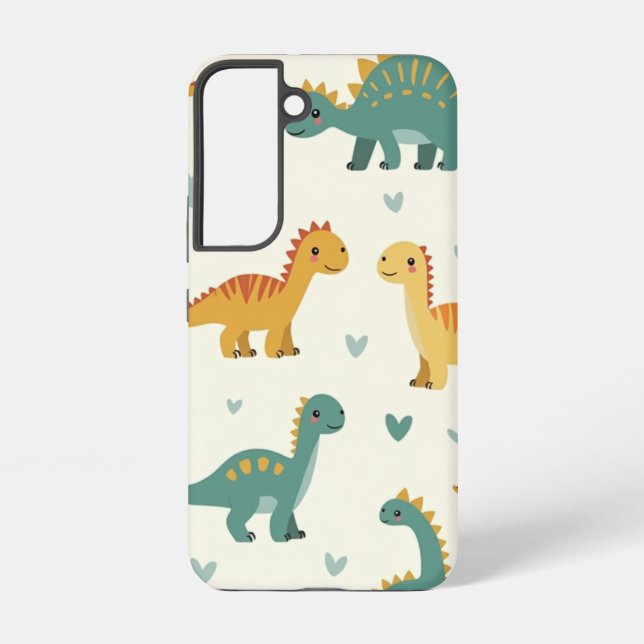 Coque Samsung Galaxy Boîtier téléphonique Dinosaur (Verso)