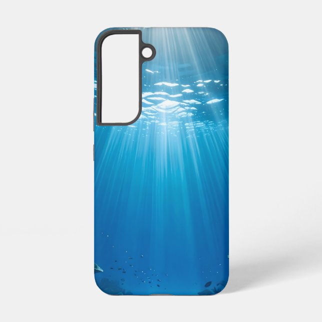 Coque Samsung Galaxy Boîtier téléphonique dur Sunlit Corail Reef (Verso)