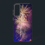 Coque Samsung Galaxy Boitier téléphonique Fireworks<br><div class="desc">Un feu d'artifice multicolore impressionnant. Photo originale de Kody Kirkpatrick.</div>