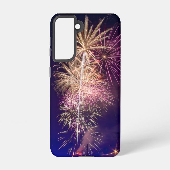 Coque Samsung Galaxy Boitier téléphonique Fireworks (Verso)