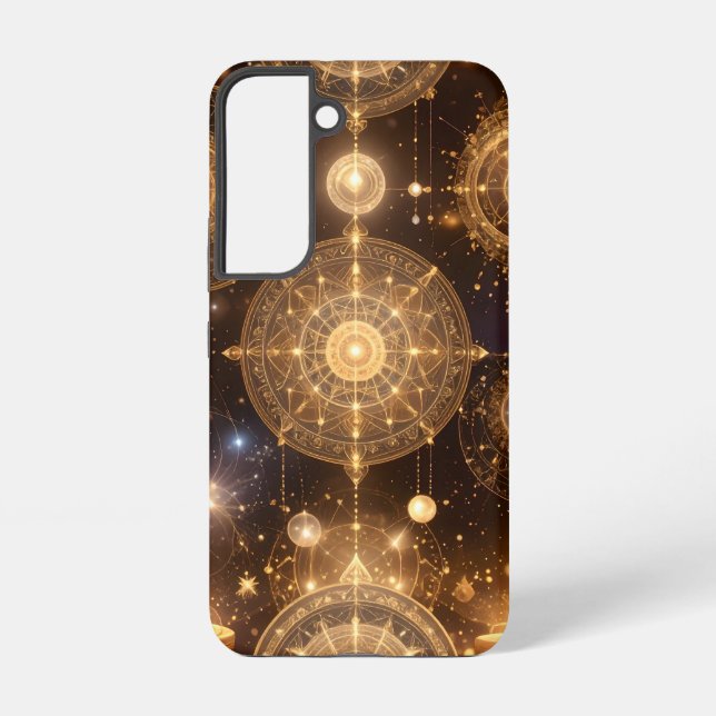Coque Samsung Galaxy Boîtier téléphonique Mystic Gold Celestin (Verso)