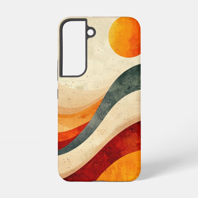 Coque Samsung Galaxy Boîtier téléphonique Rolling Heatwaves (Verso)