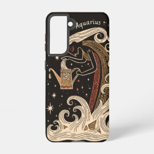 Coque Samsung Galaxy Boîtier téléphonique Samsung Aquarius Celestial Zo
