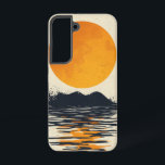 Coque Samsung Galaxy Boîtier téléphonique Serenity Sunset Hills<br><div class="desc">Des collines aux teintes profondes et au coucher du soleil forment un paysage harmonieux,  plein de chaleur,  de profondeur et de tranquillité en soirée.</div>