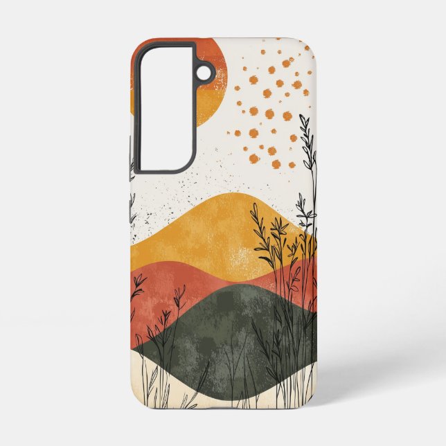 Coque Samsung Galaxy Boîtier téléphonique Sunset Meadow (Verso)