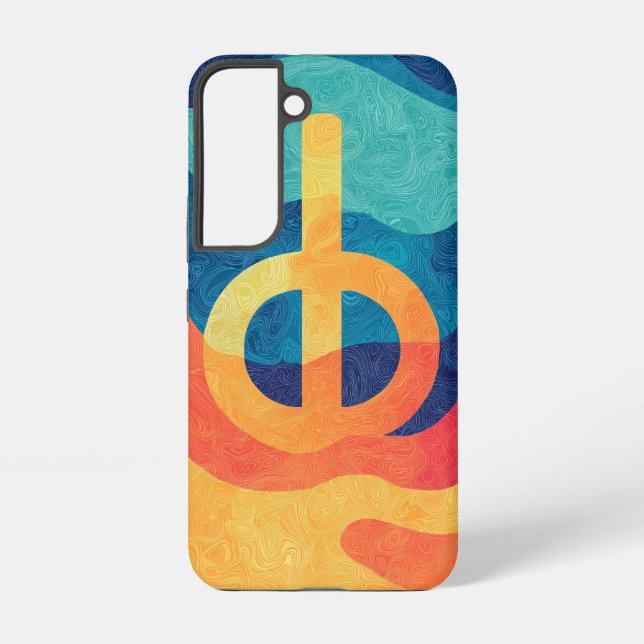 Coque Samsung Galaxy Boîtier téléphonique Sunset Peace Vibe (Verso)