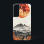 Coque Samsung Galaxy Boîtier téléphonique Twilight Peaks automne<br><div class="desc">Un soleil d'automne chaud se couche sur une chaîne de montagnes forestières,  capturant l'essence riche de la lumière du crépuscule dans la nature.</div>