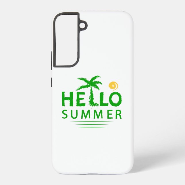 Coque Samsung Galaxy Bonjour été (Verso)