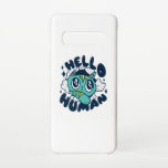 Coque Samsung Galaxy S10 Bonjour homme Cute Cat<br><div class="desc">Jolie conception de chat avec un chaton adorable déchirant un trou avec la citation "Bonjour humain". Un match parfait pour chaque amoureux des chats et propriétaire d'animal de compagnie. Idée cadeau pour les adultes et les enfants.</div>