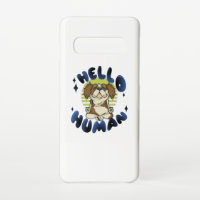 Bonjour humain Méditer chien de yoga