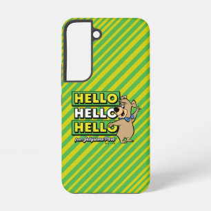 Coque Samsung Galaxy Boo-Boo ours Bonjour Bonjour Bonjour De Jellystone