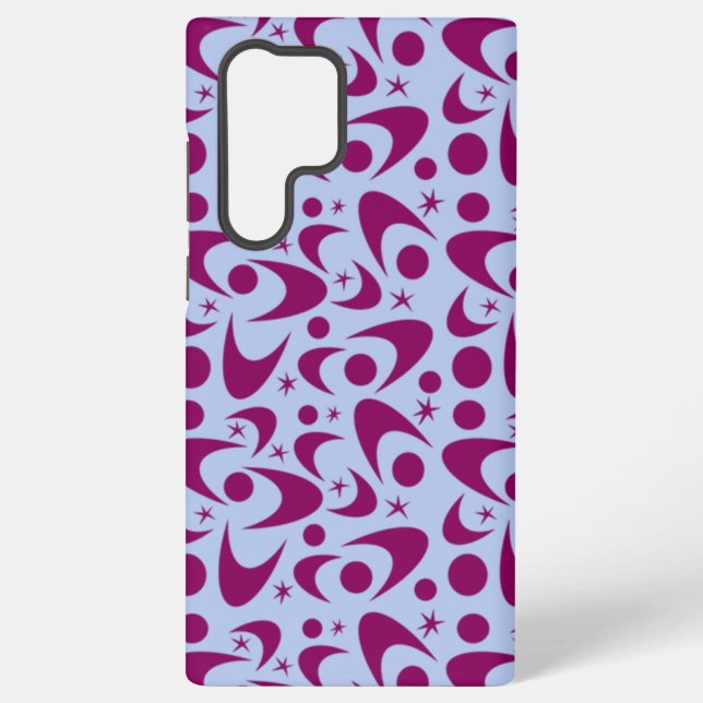 Coque Samsung Galaxy Boomerangs Rétro (Verso)